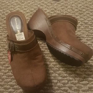 Brown Clogs